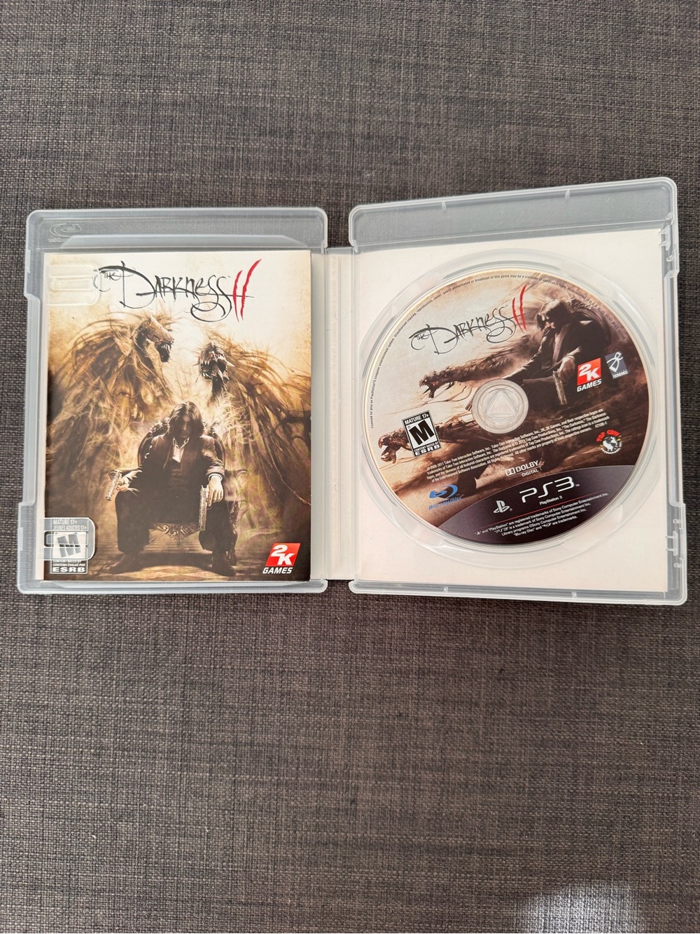 The Darkness II Limited Edition Sony PS3 Playstation 3 Game Complete - Picture 3 of 3